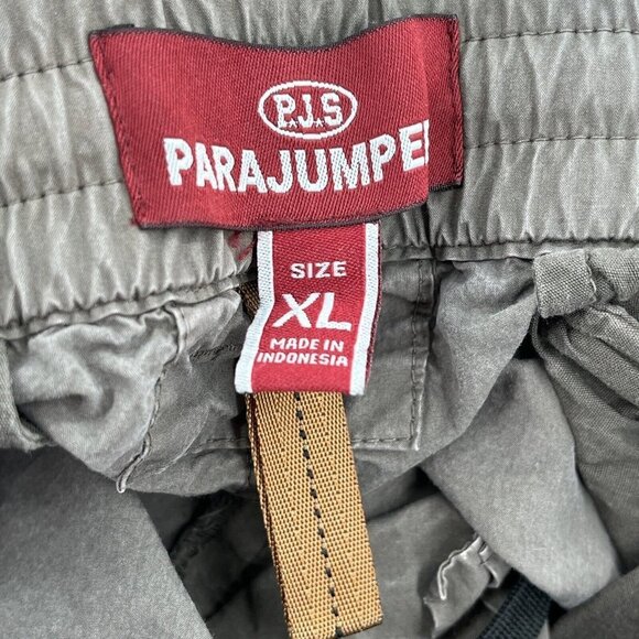 Parajumpers Men's Cargo Bermuda Shorts XL Gray  Drawstring Waist 38" Waist - Picture 9 of 10